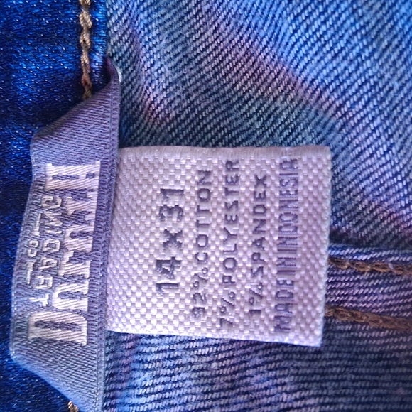 P*Duluth womens Blue Jeans, Like New, Sz 14 X 31 - Picture 4 of 9